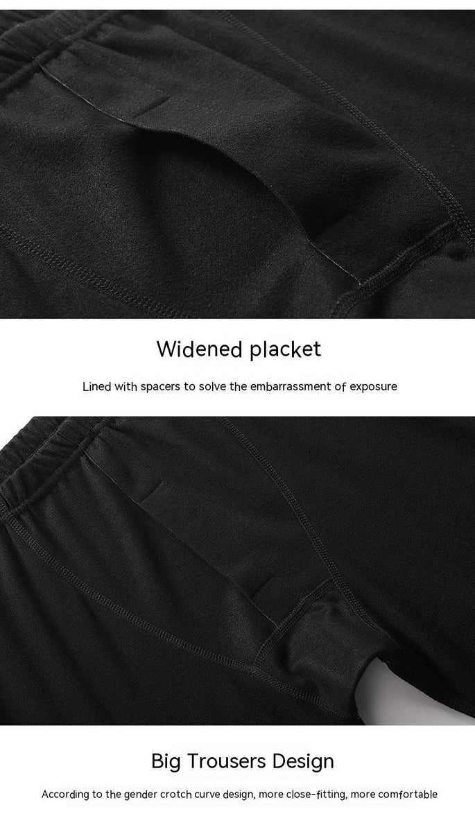 Men's Thermal Underwear Fleece-lined Double-sided